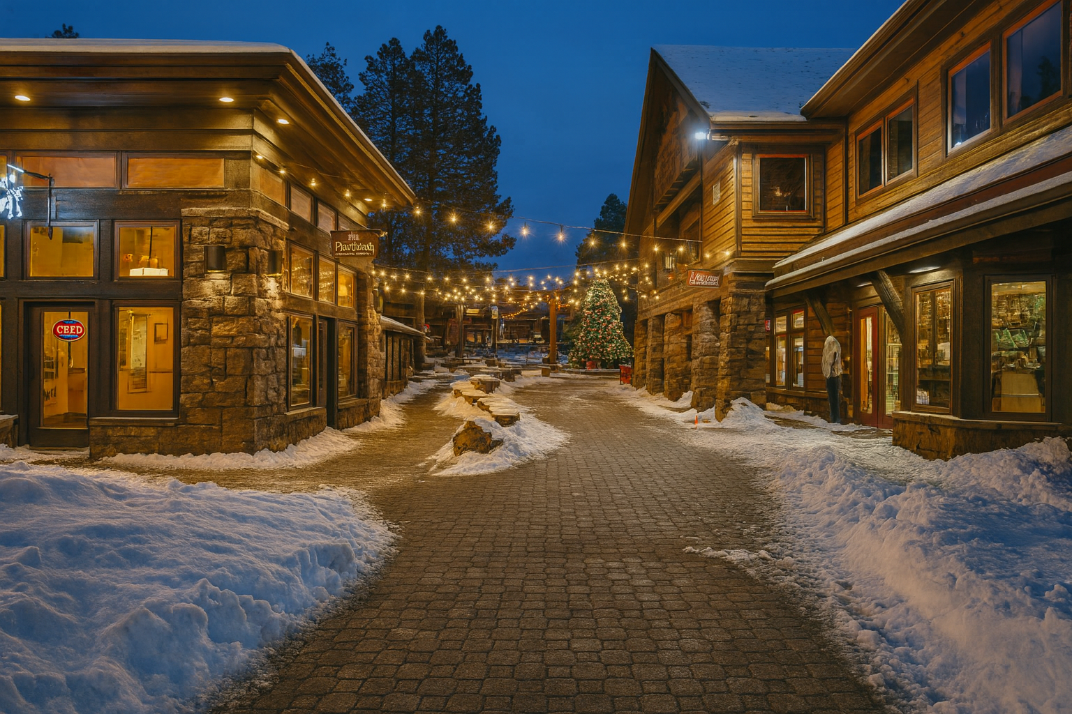 Sunriver Village—shops, dining, and family fun